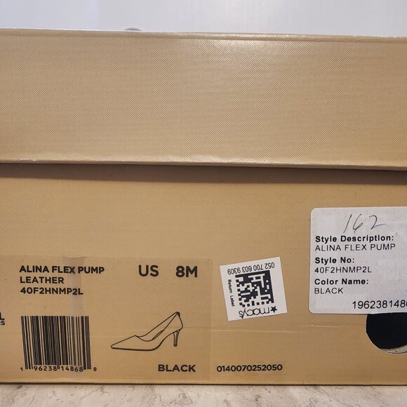 Michael Kors Womens Alina Flex Pumps Black 8M -B009 - Picture 10 of 11
